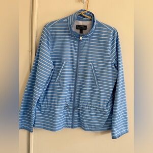 Ralph Lauren LRL Active Lightweight Full Zip Windbreaker Jacket Size L